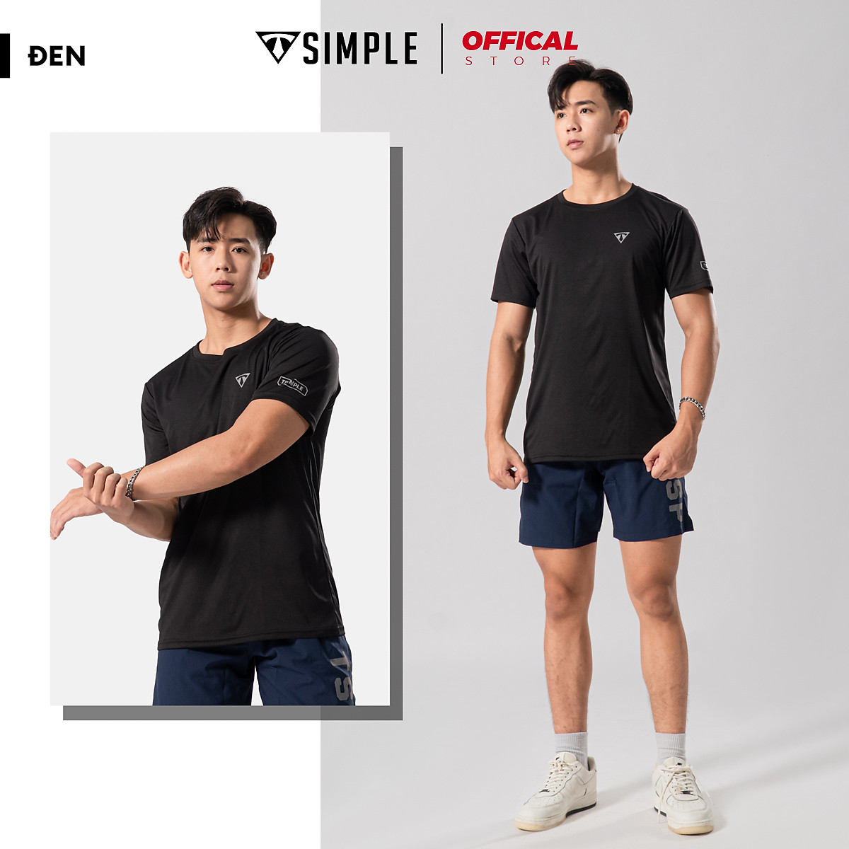 Áo Thể Thao Nam cổ tròn tay ngắn tập gym vải thun lạnh thoáng mát co giãn chuẩn form MSSAHS Áo Thể Thao Nam Cổ Tròn Tay Ngắn Tập Gym Vải Thun Lạnh Thoáng Mát Co Giãn Chuẩn Form Mssahs