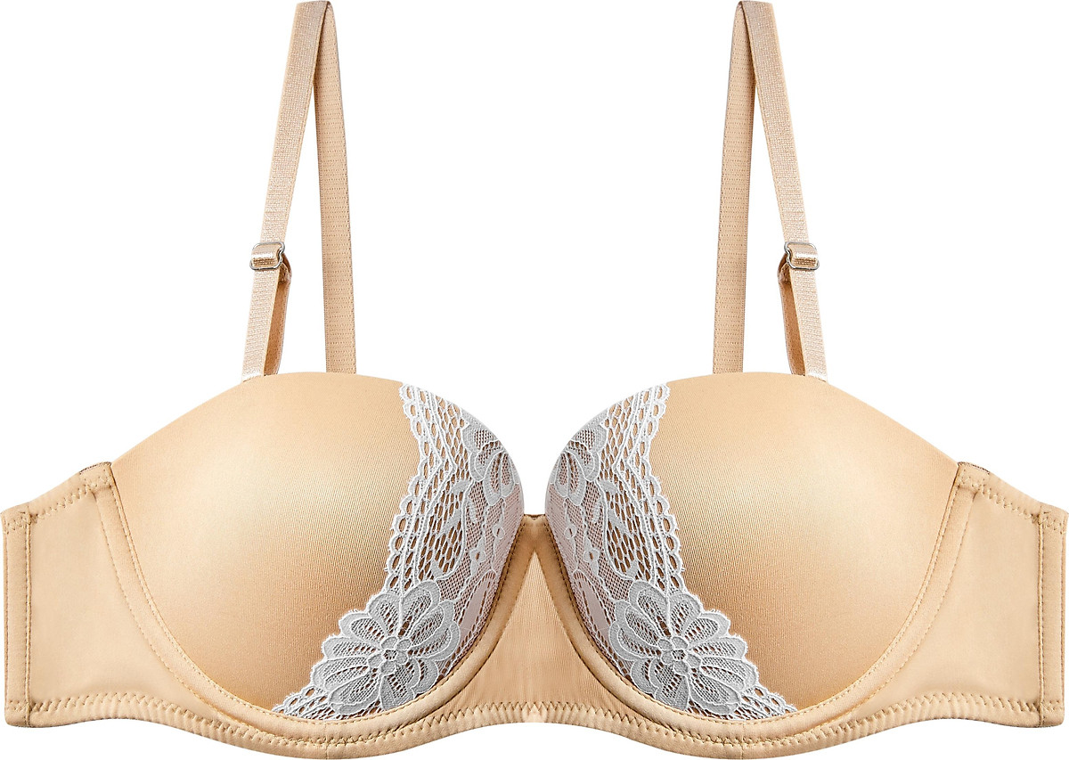 Áo Ngực Cúp Ngang Phối Viền Ren Miley Lingerie BRM09202
