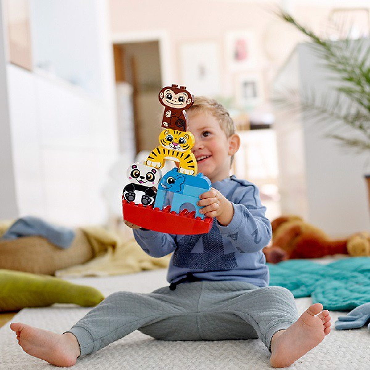 Đồ Chơi Lắp Ráp LEGO DUPLO Bộ Động Vật Cân Bằng Đầu Tiên Của Bé 10884 ( 15 Chi tiết)
