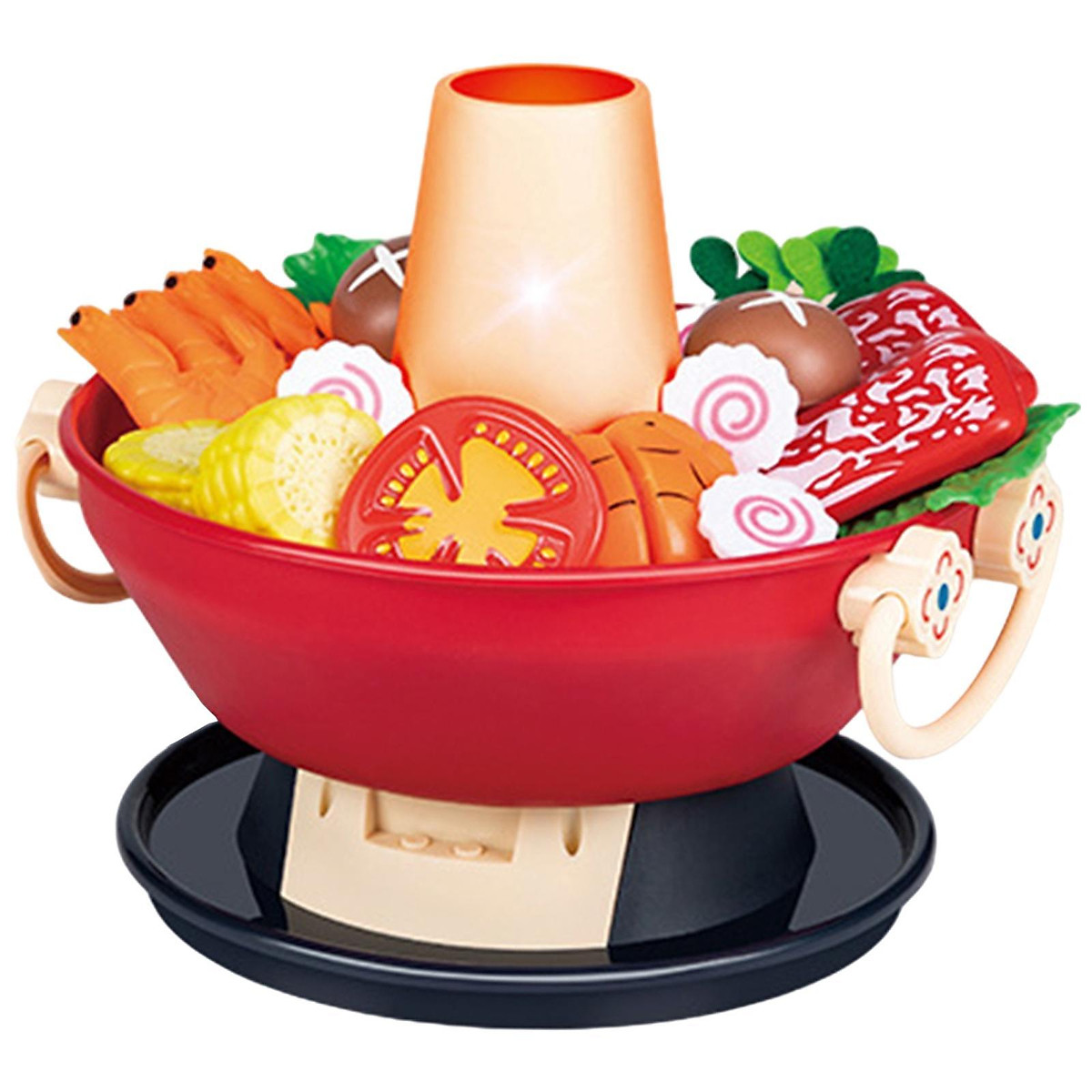 Mua Kitchen Playset Toy Hot Pot for Kids, Pretend Play 42pcs Blue tại