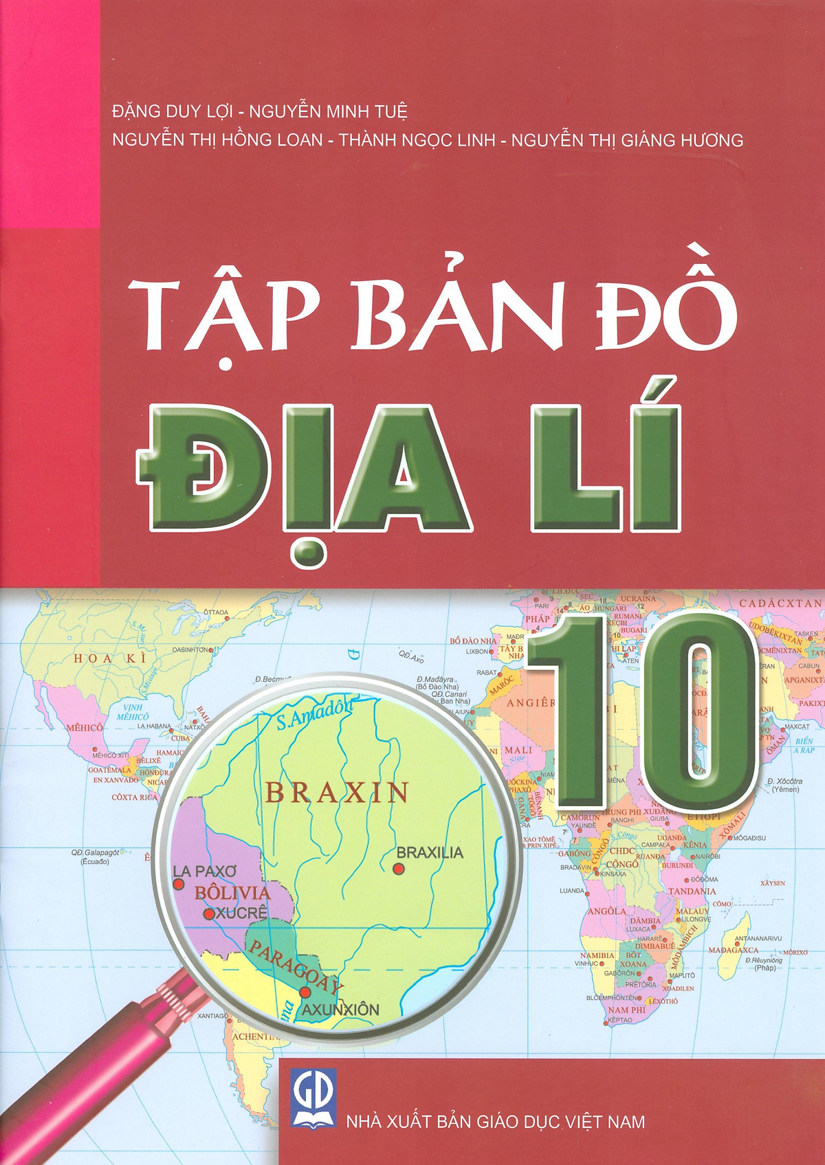 Tập Bản Đồ Địa Lí 10