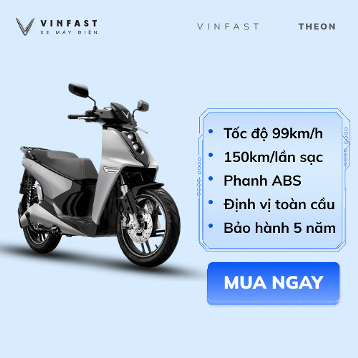 Xe máy điện VinFast Theon S