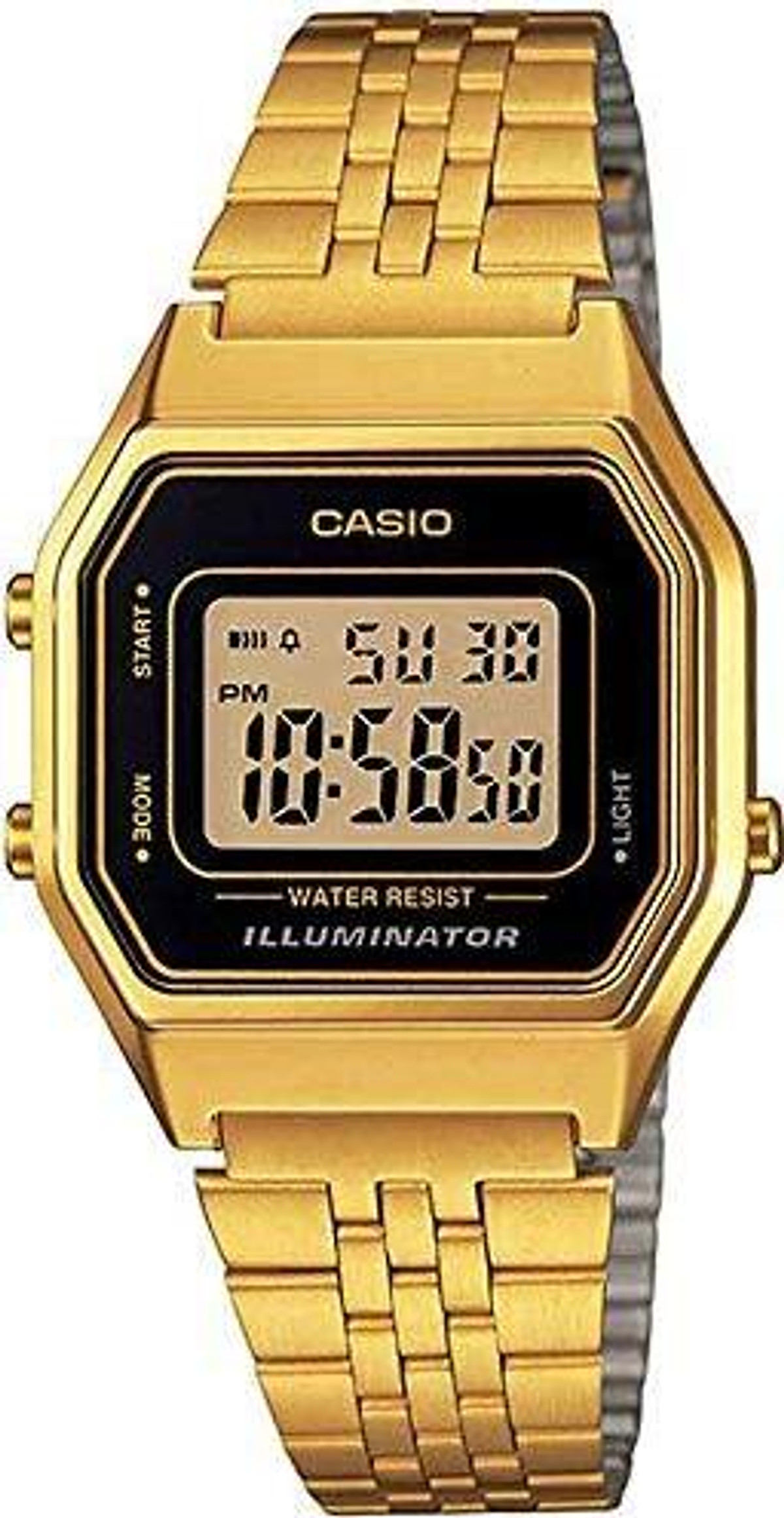Mua Casio Ladies Mid-Size Gold Tone Digital Retro Watch LA-680WGA-1DF | Tiki Mua Casio Ladies Mid-Size Gold Tone Digital Retro Watch La-680Wga-1Df | Tiki