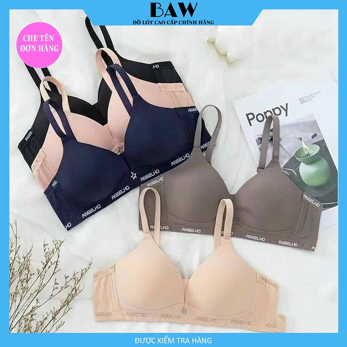 Mua Áo Ngực Đúc Su Không Gọng Xuất Nhật đệm mỏng chống ung thư Thương Hiệu Baw mã AN031 - ĐEN - size 34 tại Baby and Underwear Store Mua Áo Ngực Đúc Su Không Gọng Xuất Nhật Đệm Mỏng Chống Ung Thư Thương Hiệu Baw Mã An031 - Đen - Size 34 Tại Baby And Underwear Store