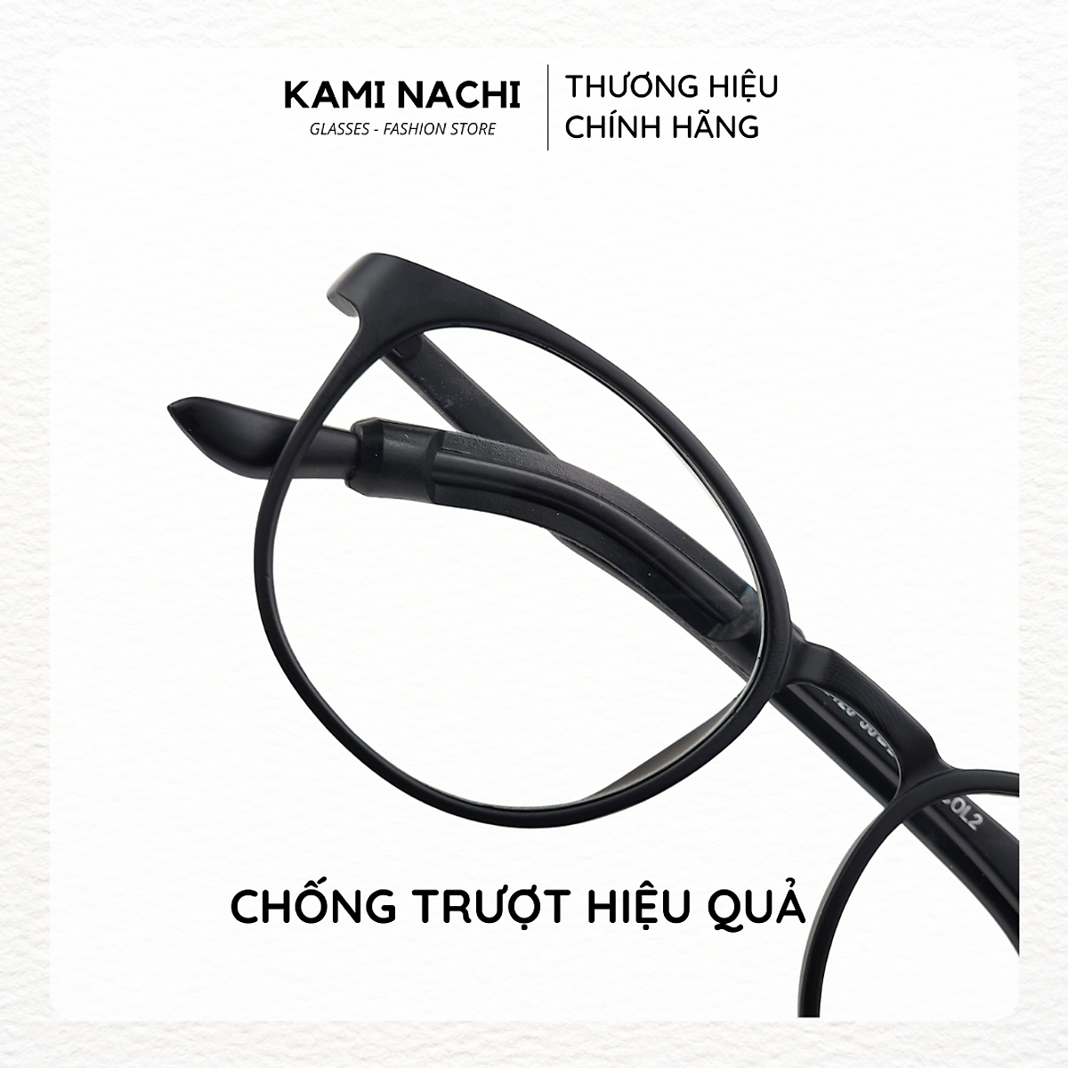 Miếng đệm làm êm tai cho kính bằng silicon siêu bền hình con sâu chống trượt KAMI NACHI