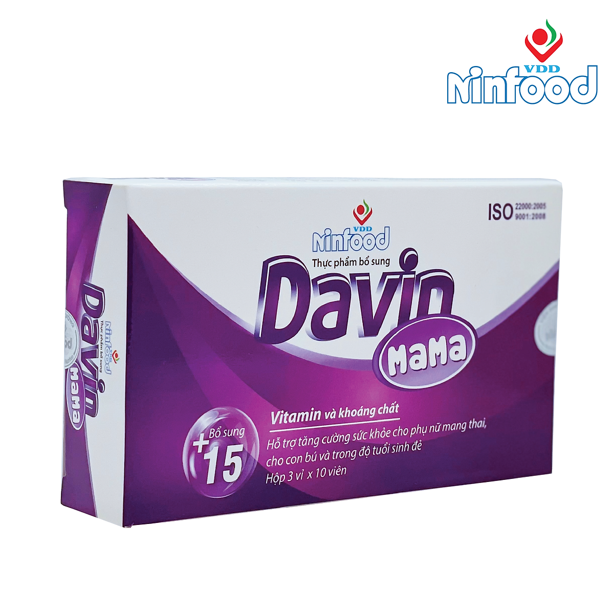 Davin Mama- Bổ sung sắt và acid folic cho phụ nữ có thai- Viện dinh dưỡng Quốc gia- Ninfood