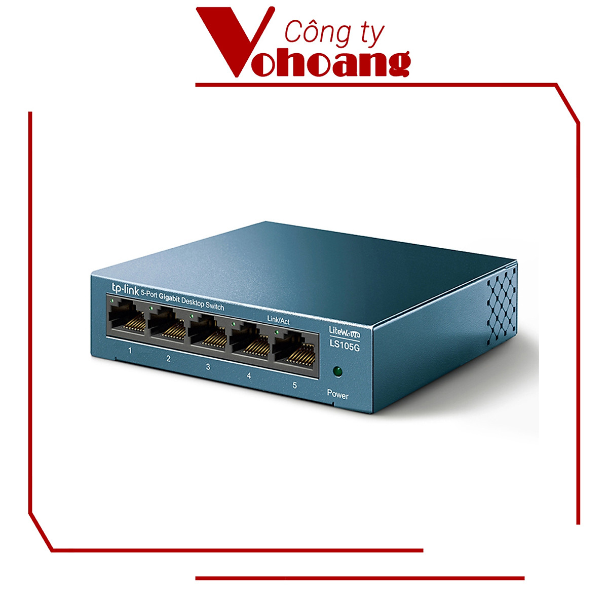 Bộ Chia Tín Hiệu TP-Link LS105G Switch Để Bàn 5 Cổng 10/100/1000Mbps - Hàng Chính Hãng