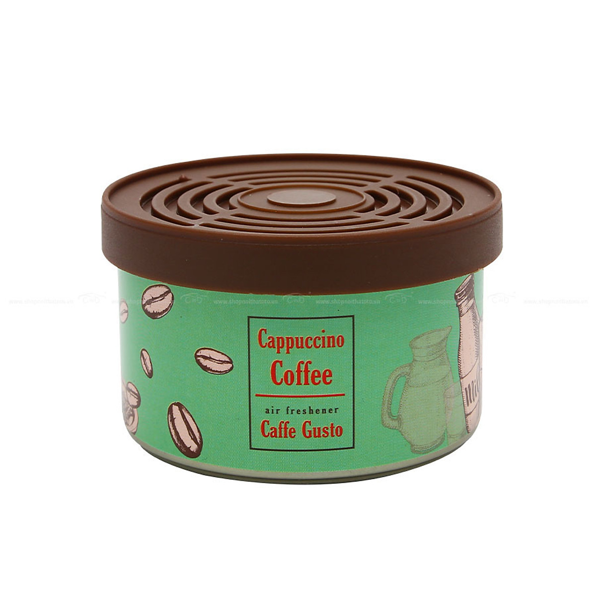 Sáp Thơm Ô Tô AIR-Q Caffe Gusto No242Iv-2 Cappuccino Coffee 36g