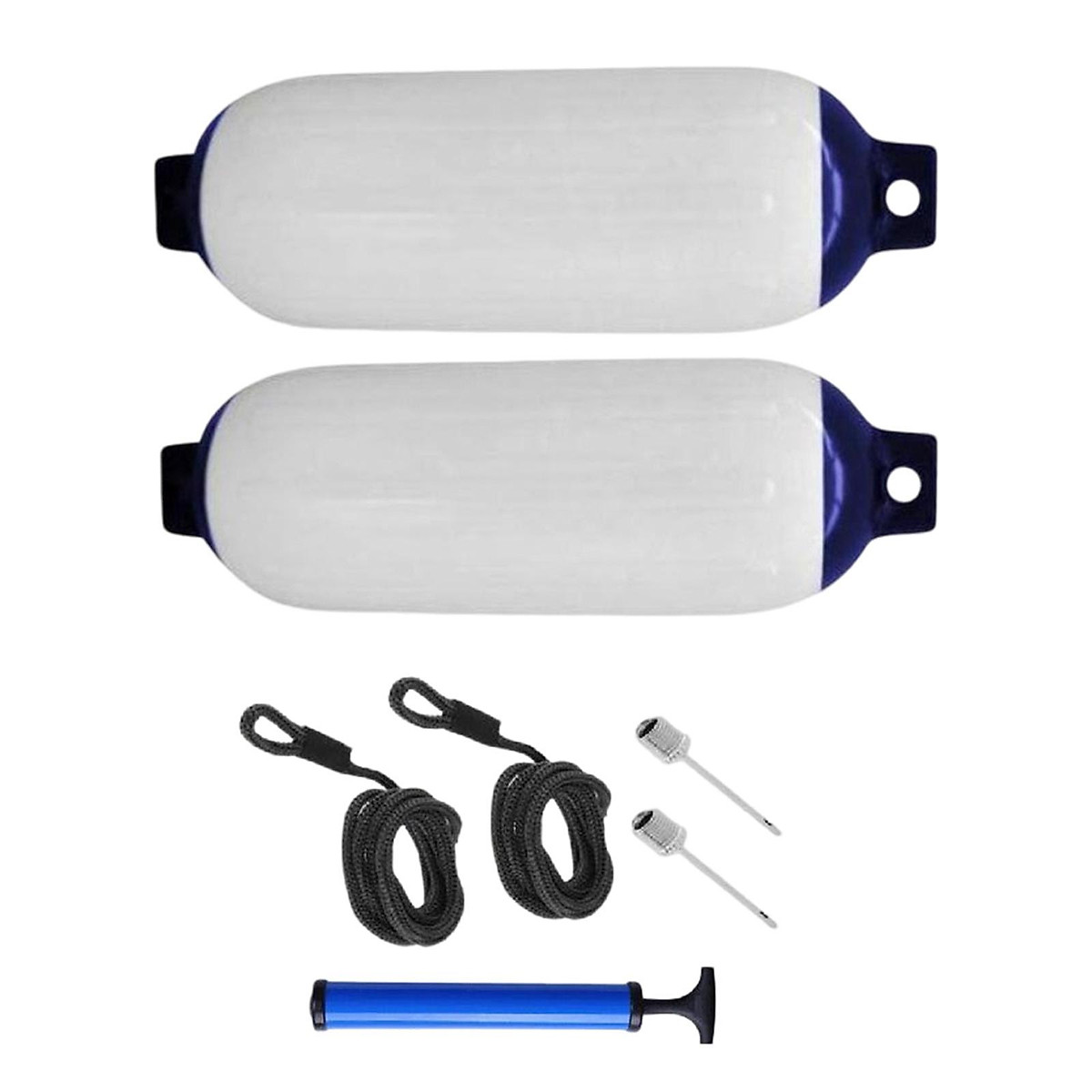 Boat Fenders, 2 Pack Marine Inflatable Boat Bumpers for Docking, 2