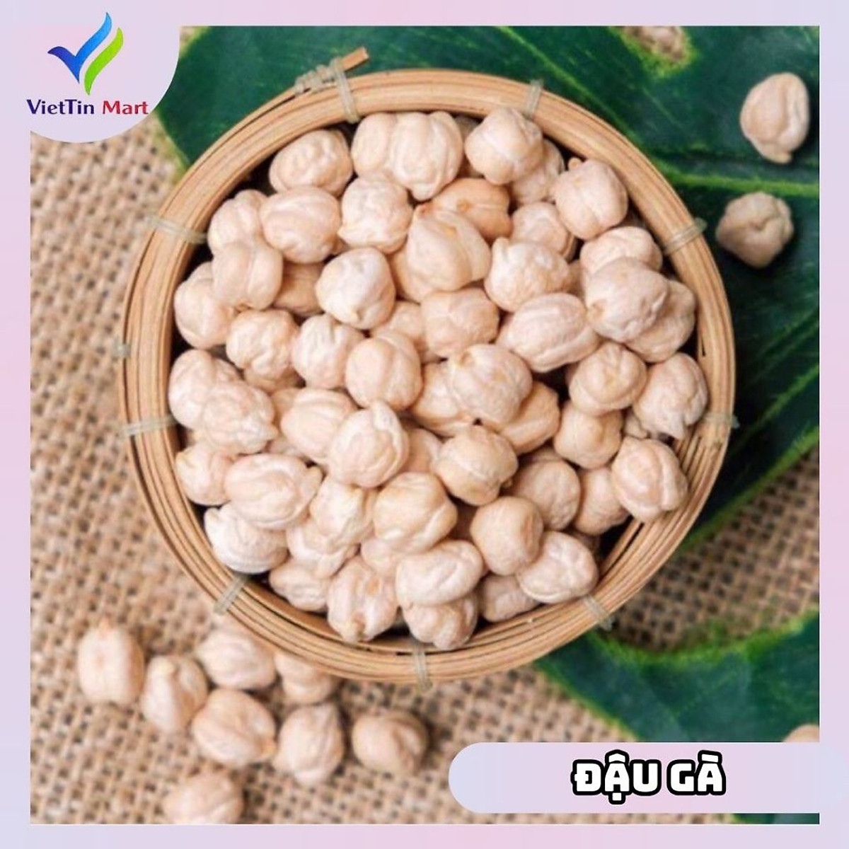 Đậu Gà Hữu Cơ Viettin Mart 1kg