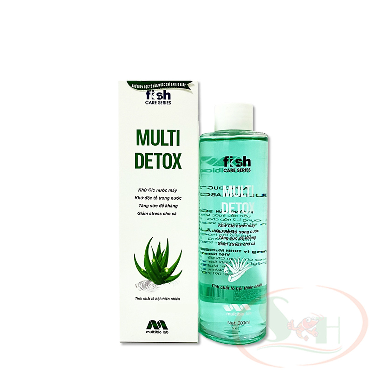 Khử độc nước Multi Detox giảm stress xử lý clo kim loại nặng nước ...