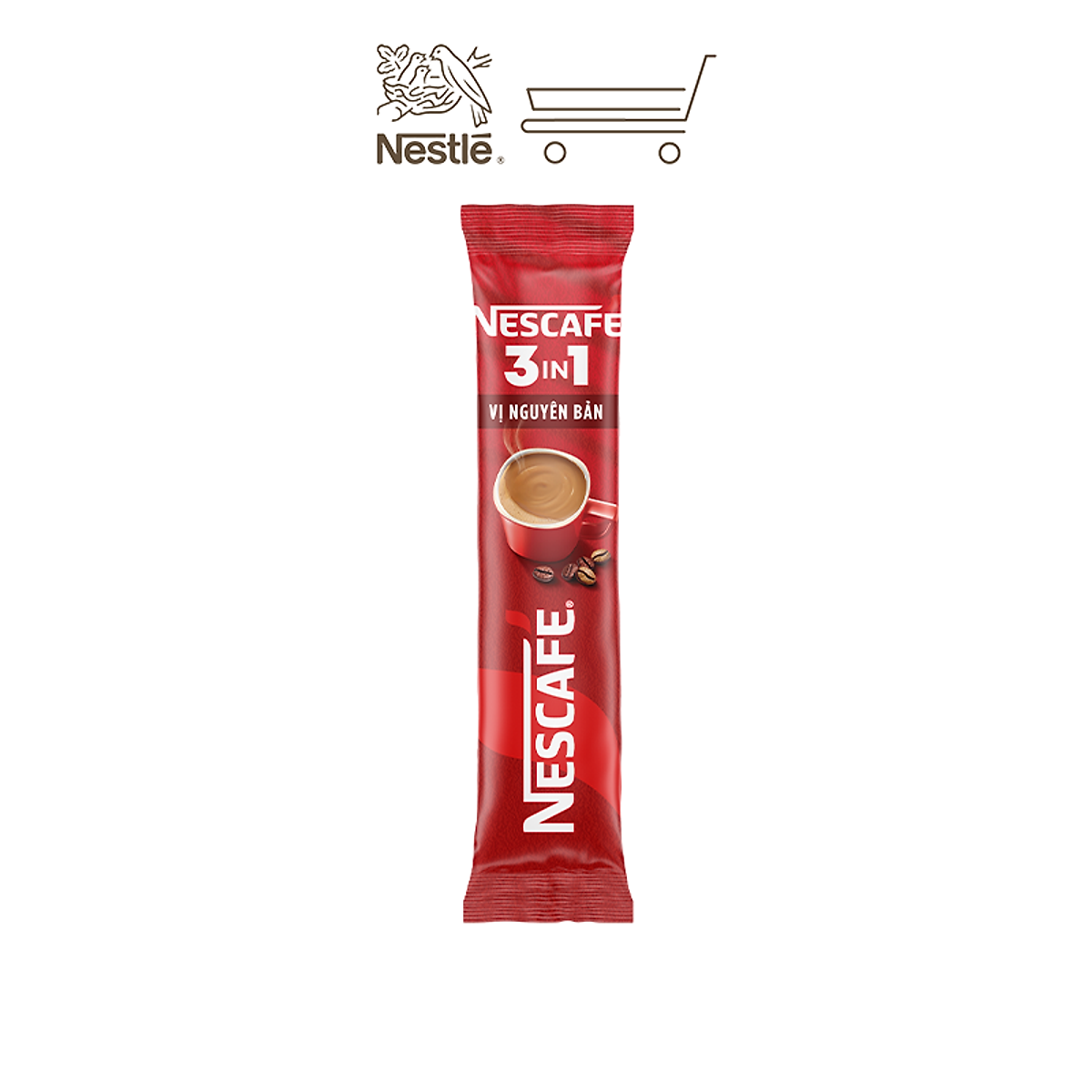 Combo 2 Bịch NESCAFE 3IN1 Công thức cải tiến - VỊ NGUYÊN BẢN Bịch 46 gói