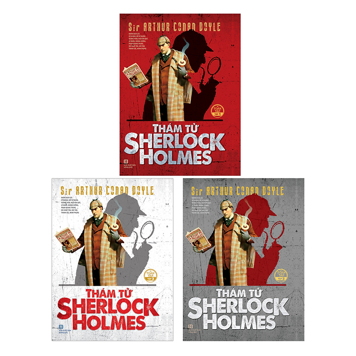 Thám Tử Sherlock Holmes Toàn Tập (Trọn Bộ 3 Tập)