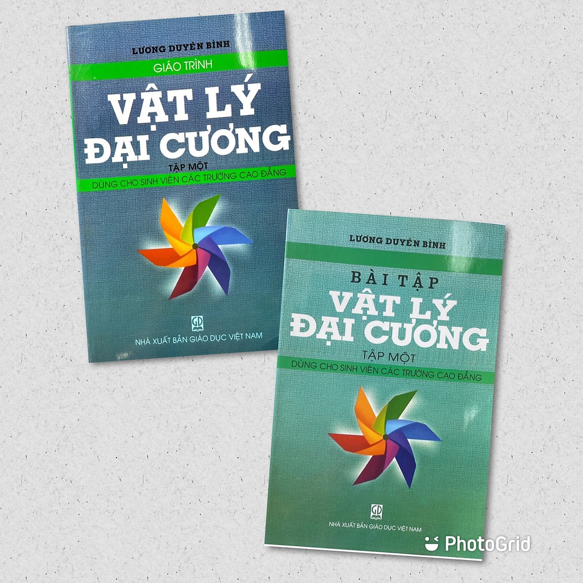 Combo Vật Lý Đại Cương Tập 1 + Bài Tập ( Dùng Cho Sinh Viên Các Trường Cao Đẳng)