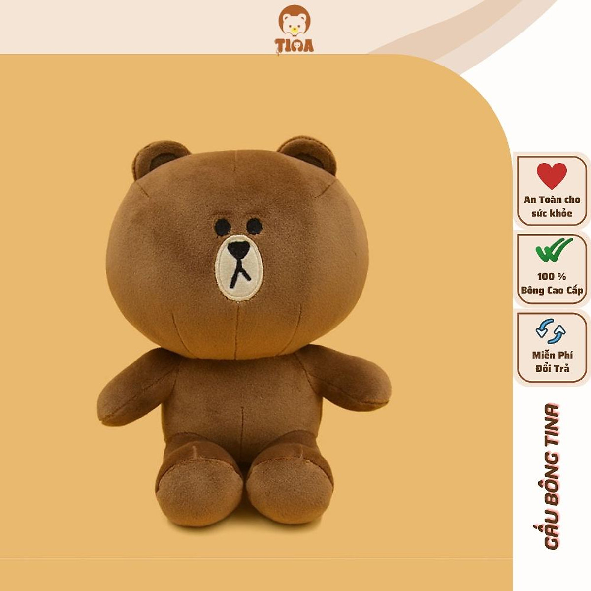 Mua Gấu bông brown to cao cấp, thú nhồi bông teddy khổng lồ màu socola dễ thương Mua Gấu Bông Brown To Cao Cấp, Thú Nhồi Bông Teddy Khổng Lồ Màu Socola Dễ Thương