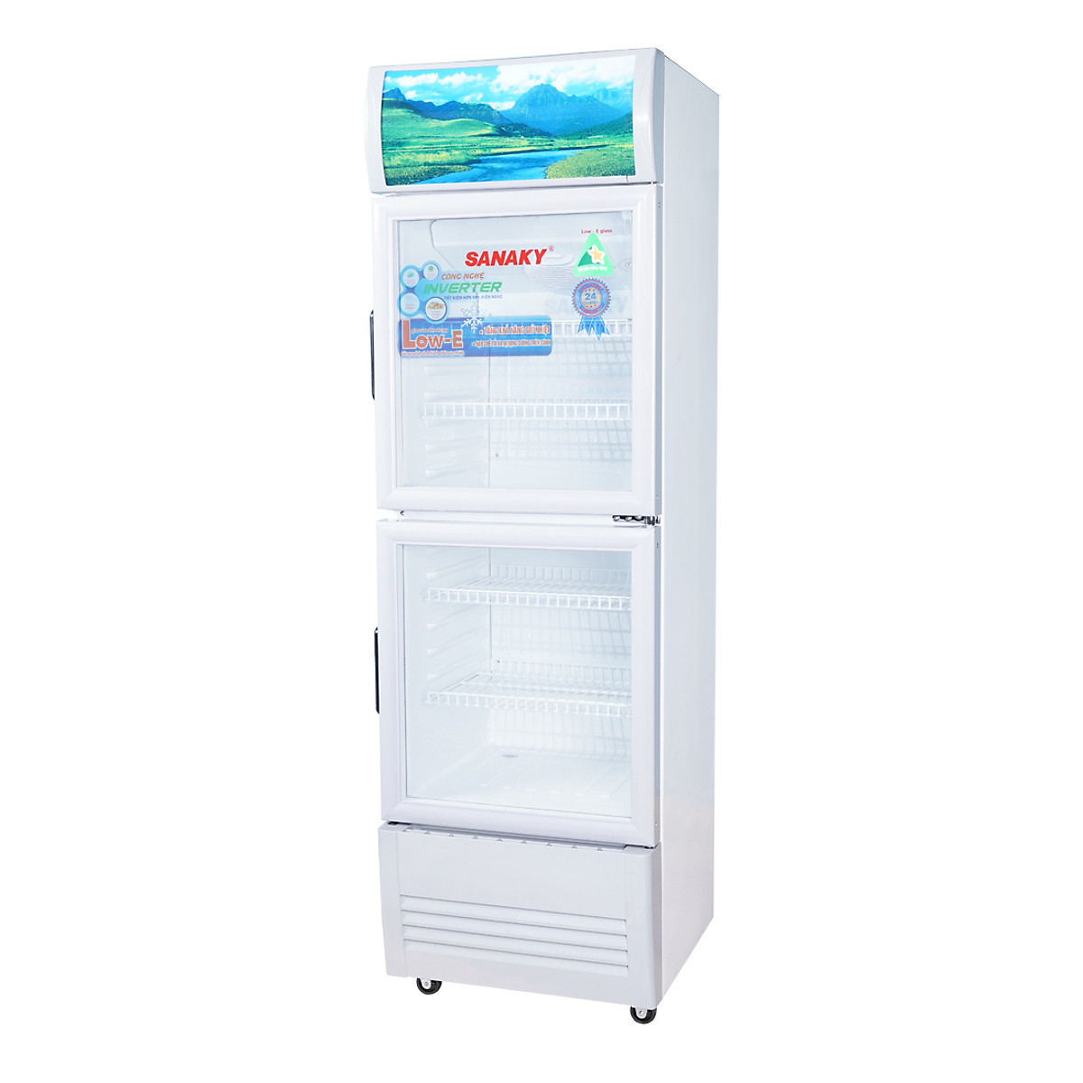 Tủ Mát Inverter Sanaky VH-408W3L (340L) - Hàng Chính Hãng - Chỉ giao tại HCM
