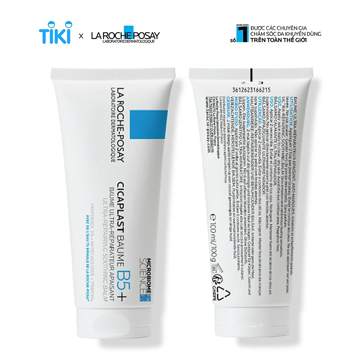 Kem dưỡng hỗ trợ làm dịu & phục hồi da La Roche-Posay Cicaplast Baume B5+ 40ml