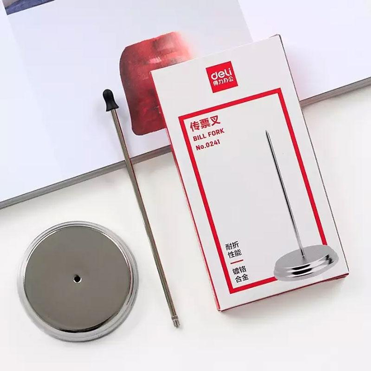Cắm Bill Inox Deli 241