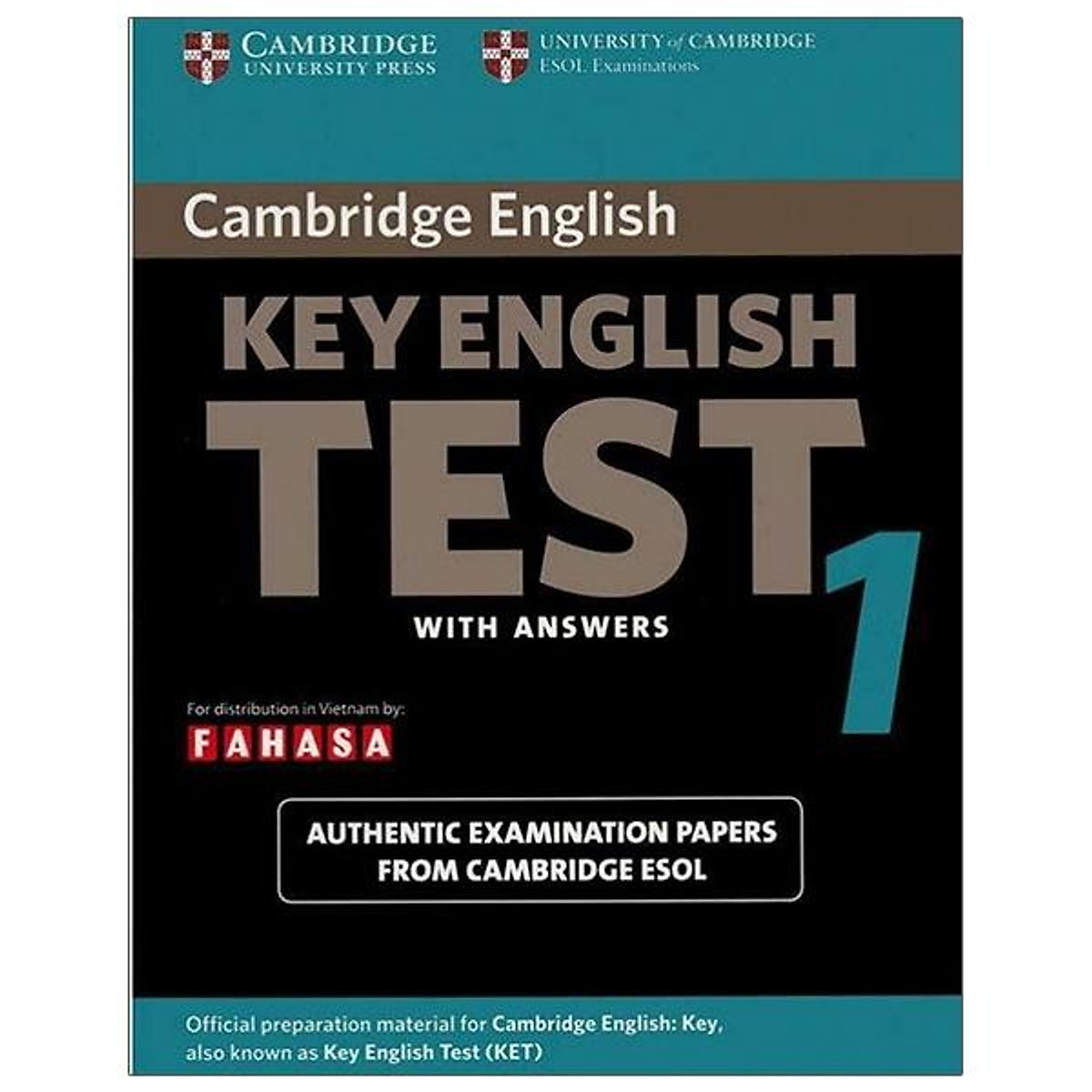 Cambridge Key English Test 1 with Answers Reprint Edition