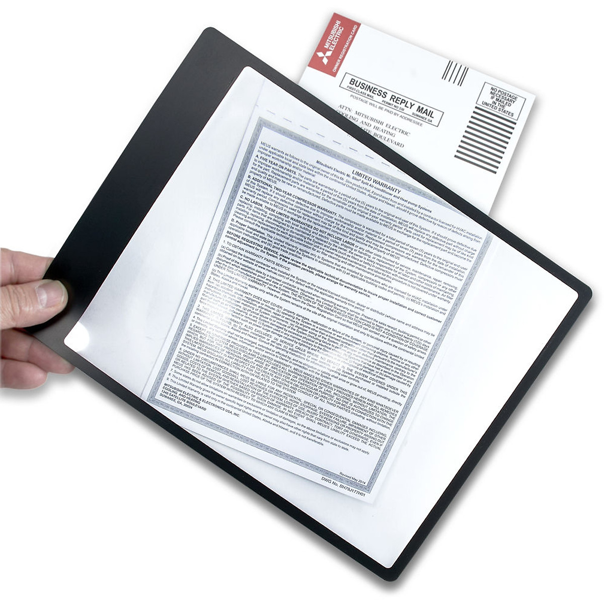 Kính lúp đọc sách cỡ lớn Carson DM-11 MagniSheet - Hàng chính hãng