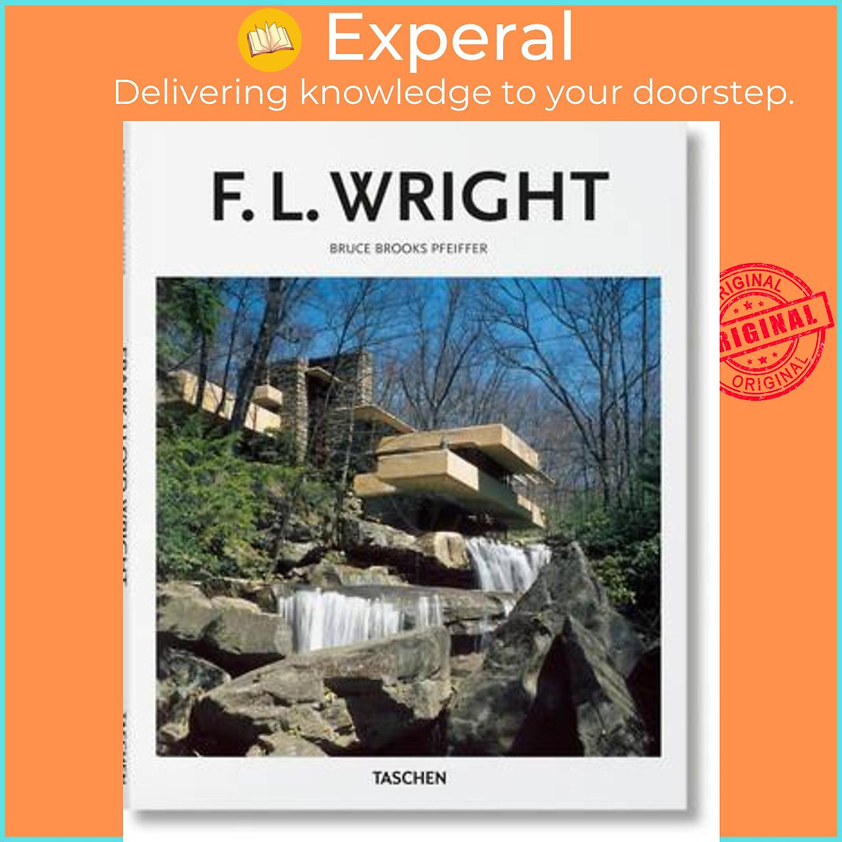 Sách - F.L. Wright by Bruce Brooks Pfeiffer (hardcover)