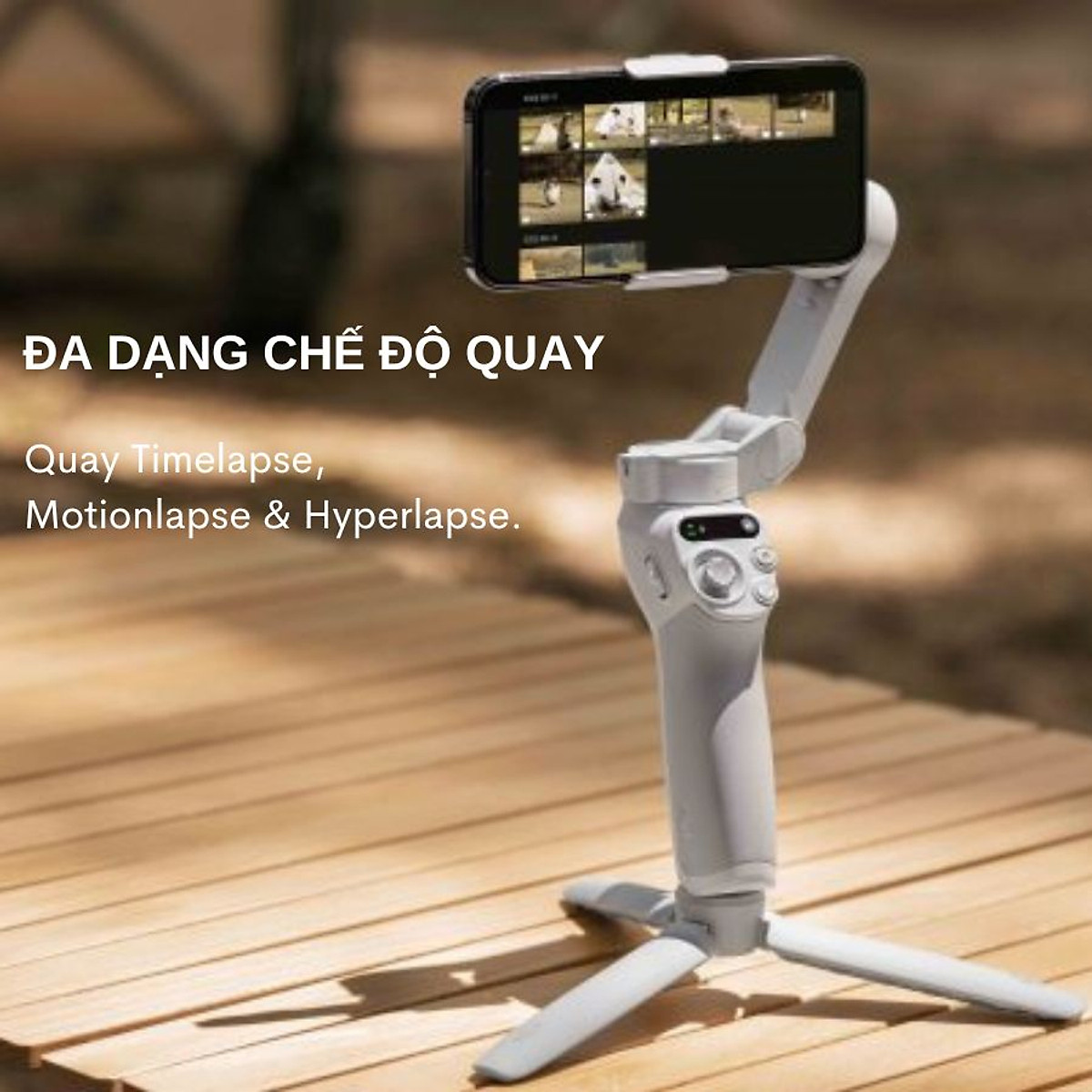 Gimbal DJI OsMo 6 (Osmo mobile 6) / Osmo Se- Tay cầm chống rung cho điện thoại - Hàng Nhập Khẩu