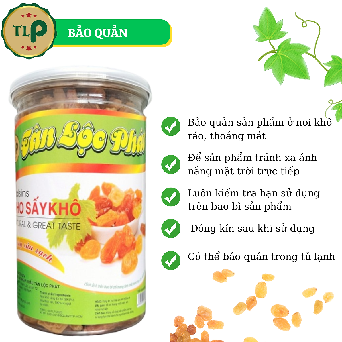NHO VÀNG SẤY KHÔ TÂN LỘC PHÁT