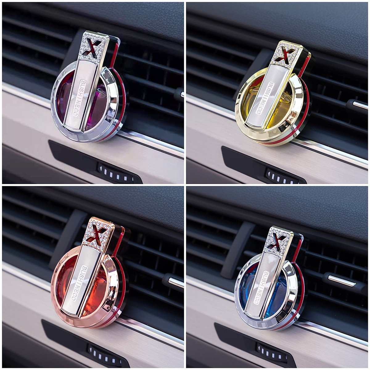 Nước hoa khử mùi chống say xe gắn cửa gió điều hòa ô tô xe hơi