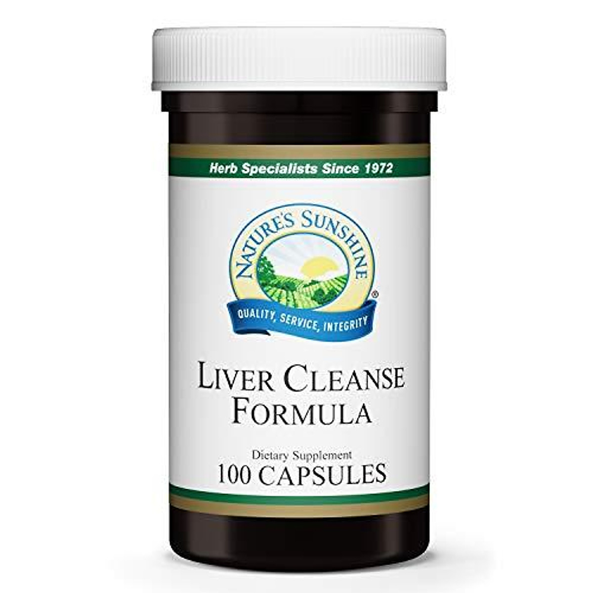 Nature's Sunshine Liver Cleanse Formula, 100 Capsules A Blend of
