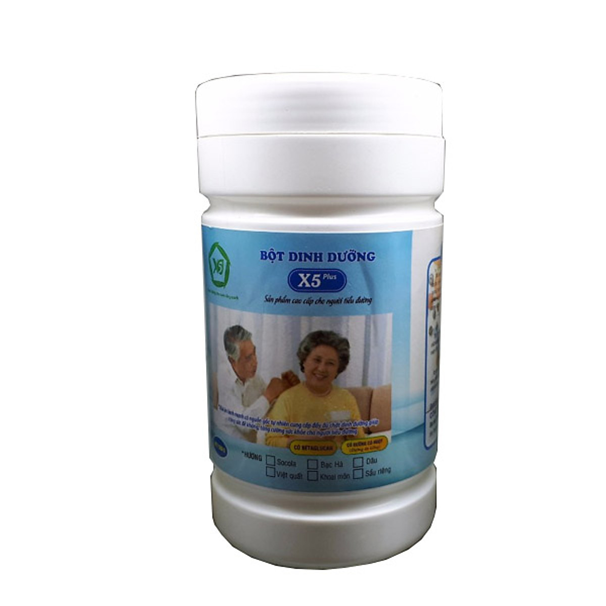 Bột dinh dưỡng X5 Cho người cao tuổi, tiểu đường giúp Ổn định huyết áp, ổn định đường huyết, khỏe tim mạch, ngủ ngon