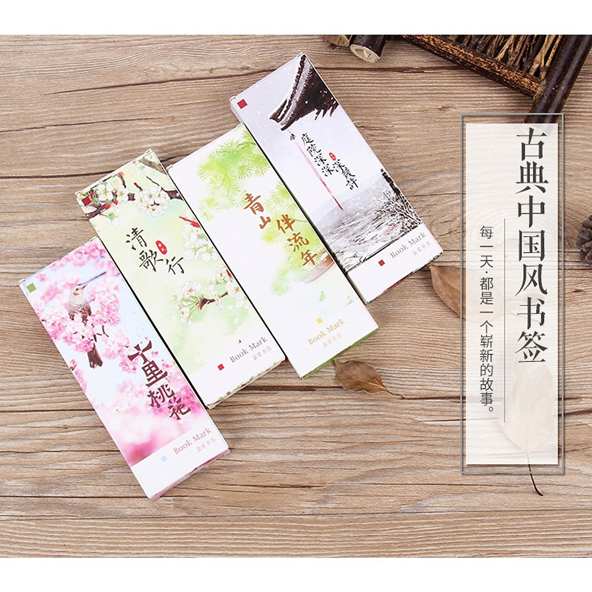 Mua Hộp 30 Đánh Dấu Trang Sách Bookmark Cổ Phong - Mẫu 3 tại VPP Gia Đình