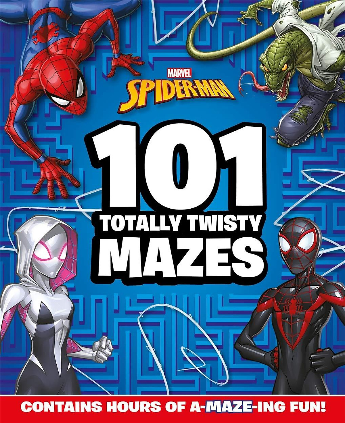 Marvel Spider-Man: 101 Totally Twisty Mazes - Marvel Người nhện: 101 Mê cung