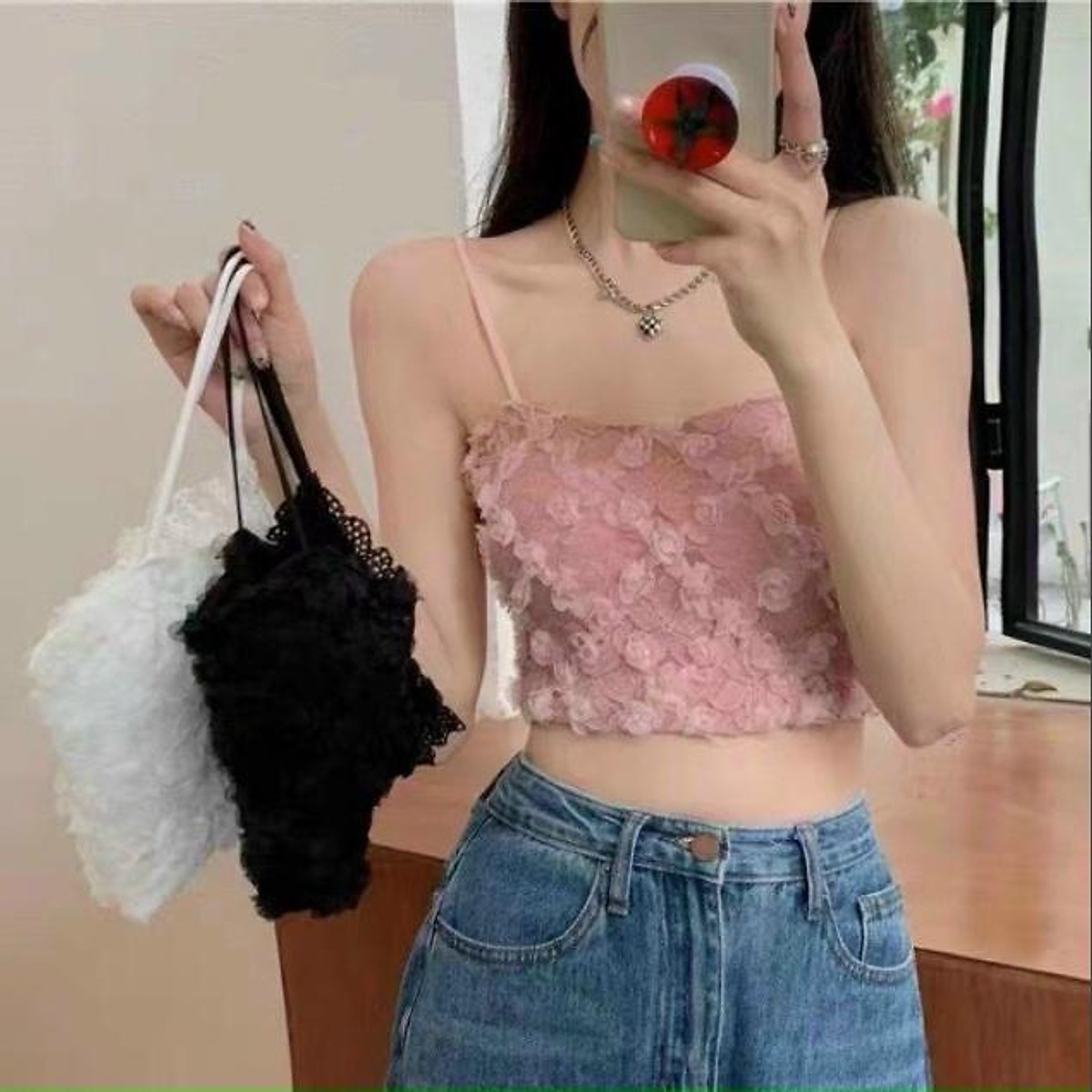 Áo bra ren 2 dây dáng croptop cao cấp,áo ngực kèm mút nâng,áo quây Áo Bra Ren 2 Dây Dáng Croptop Cao Cấp,Áo Ngực Kèm Mút Nâng,Áo Quây