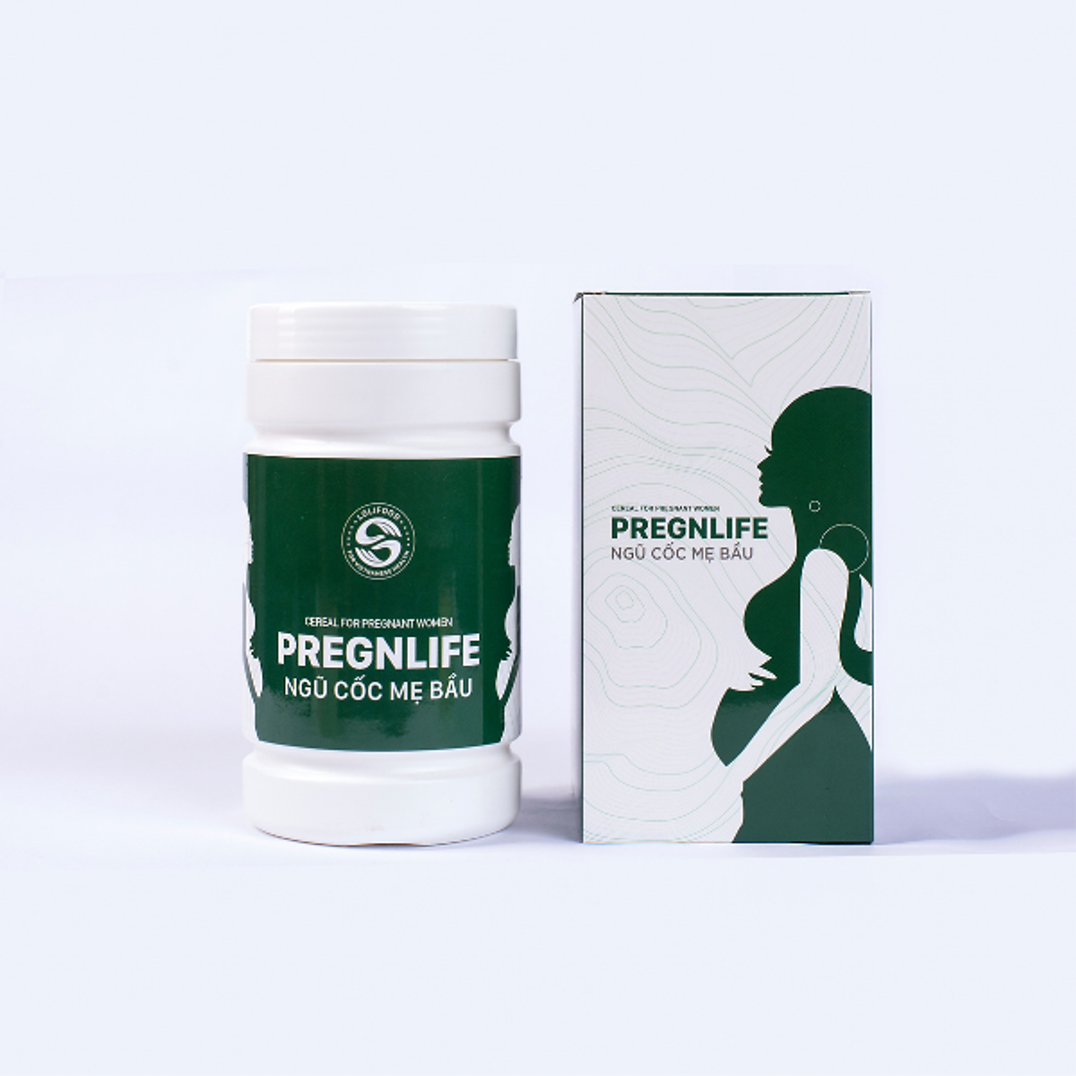 Ngũ Cốc Mẹ Bầu Pregnlife Long Liên (500gr) - Ngũ Cốc Cho Bà Bầu Lolifood - Ngũ Cốc Cao Cấp Siêu Dinh Dưỡng Cho Mẹ Và Thai Nhi - Bổ Sung Omega3, DHA, Canxi, Sắt - Hỗ Trợ Cho Sự Phát Triển Toàn Diện Và An Toàn Của Bé - Chứng Nhận ATVSTP
