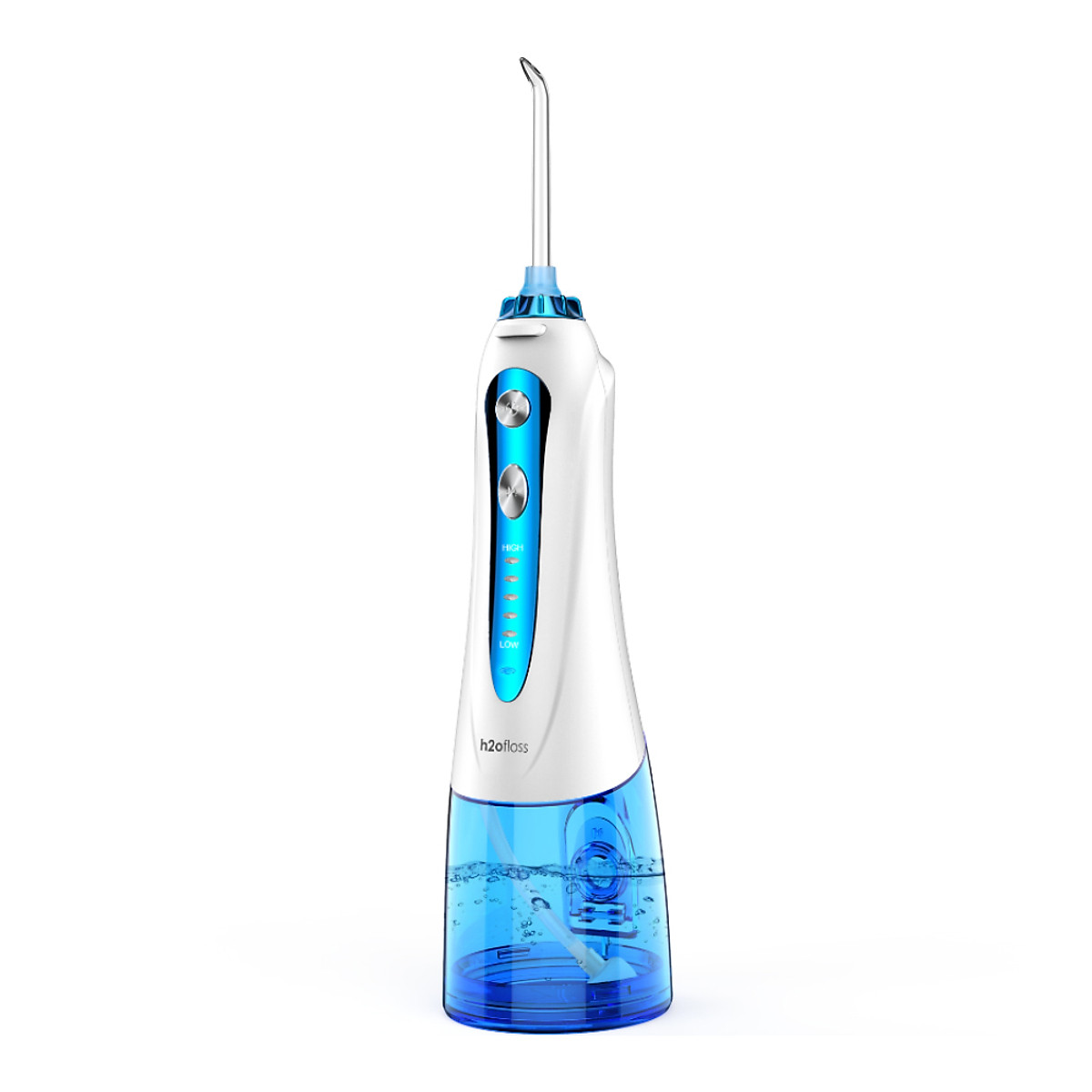 Máy Tăm Nước Cầm Tay H2OFloss HF-9P Làm Sạch Răng - Hàng Chính Hãng