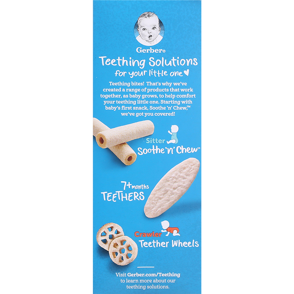 Bánh ăn dặm Gerber vị Xoài, Mâm Xôi 48g cho trẻ trên 7 tháng tuổi