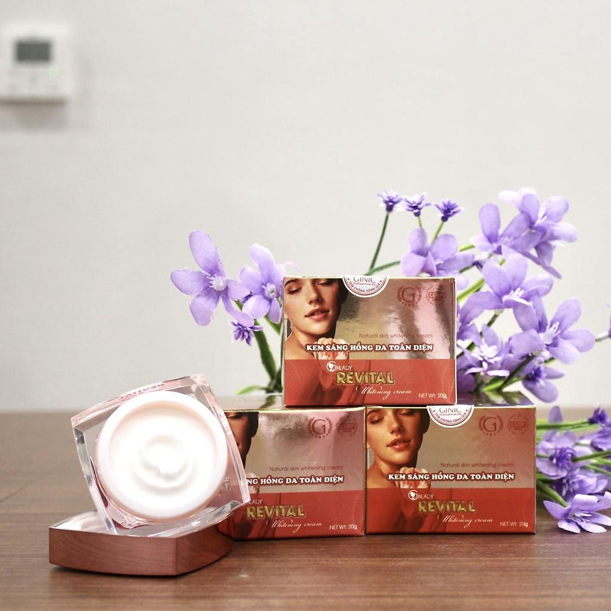 Mua Kem Sáng Hồng Da Toàn Diện REVITAL Whitening - Ức Chế Tổng Hợp Và Làm Mờ Vết Thâm Trên Bề Mặt Da. | Tiki