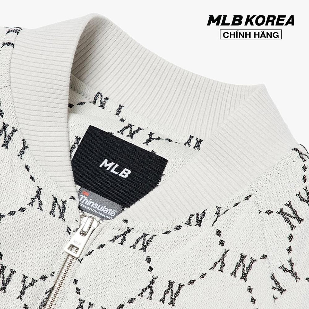 Áo khoác MLB Monogram NY Yankees Black #50 Áo khoác MLB Monogram NY Yankees Black