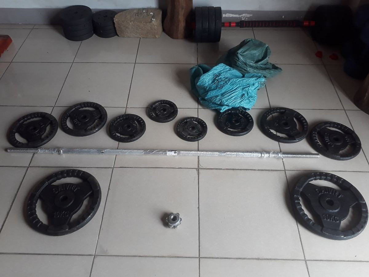 Tạ đĩa, tạ bánh gang Zasam lỗ tạ phi 27 với các mức tạ ( bánh )
