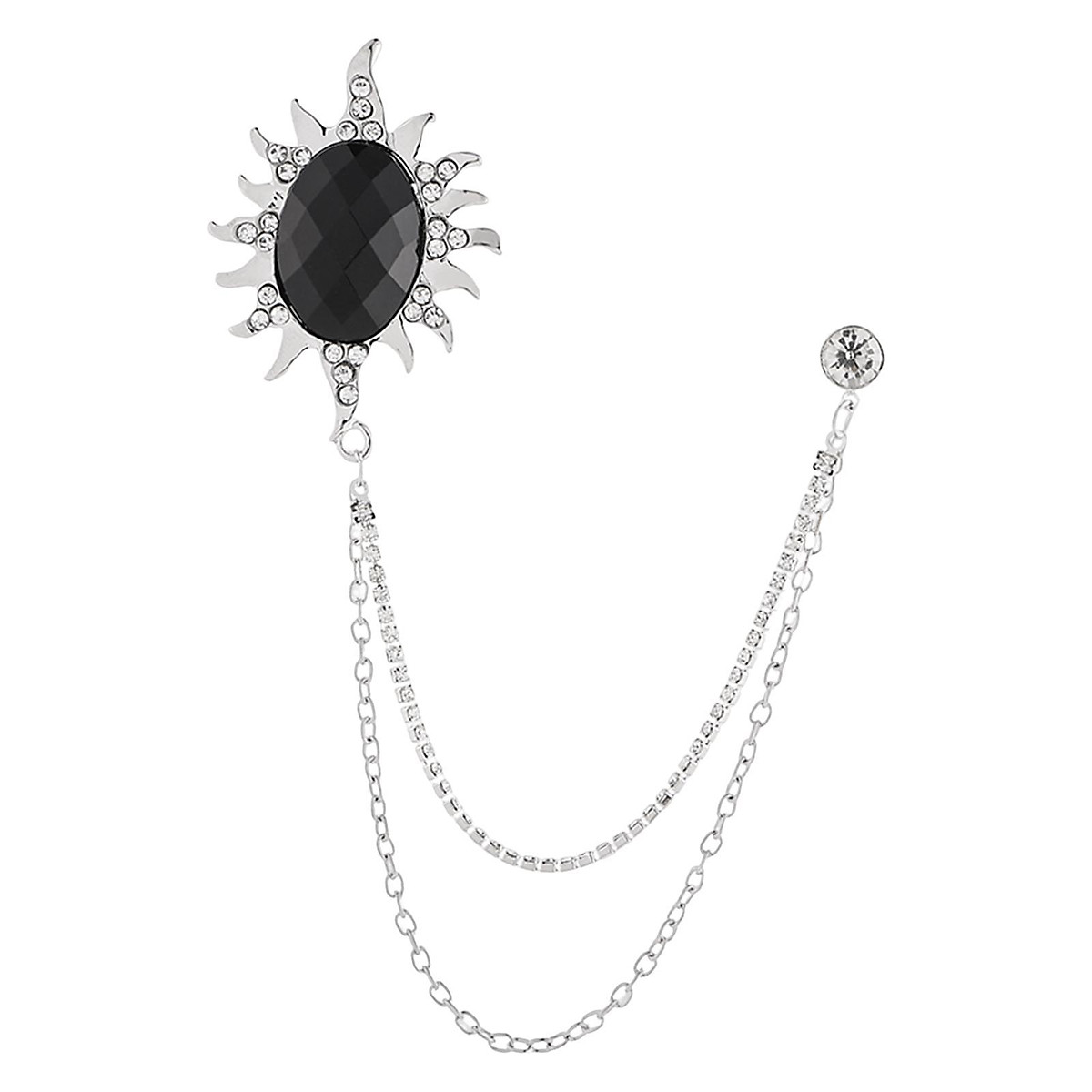 Long Chain Brooch Hanging Chain Brooch for Suit Accessories Father - Trang Sức Long Chain Brooch Hanging Chain Brooch For Suit Accessories Father - Trang Sức