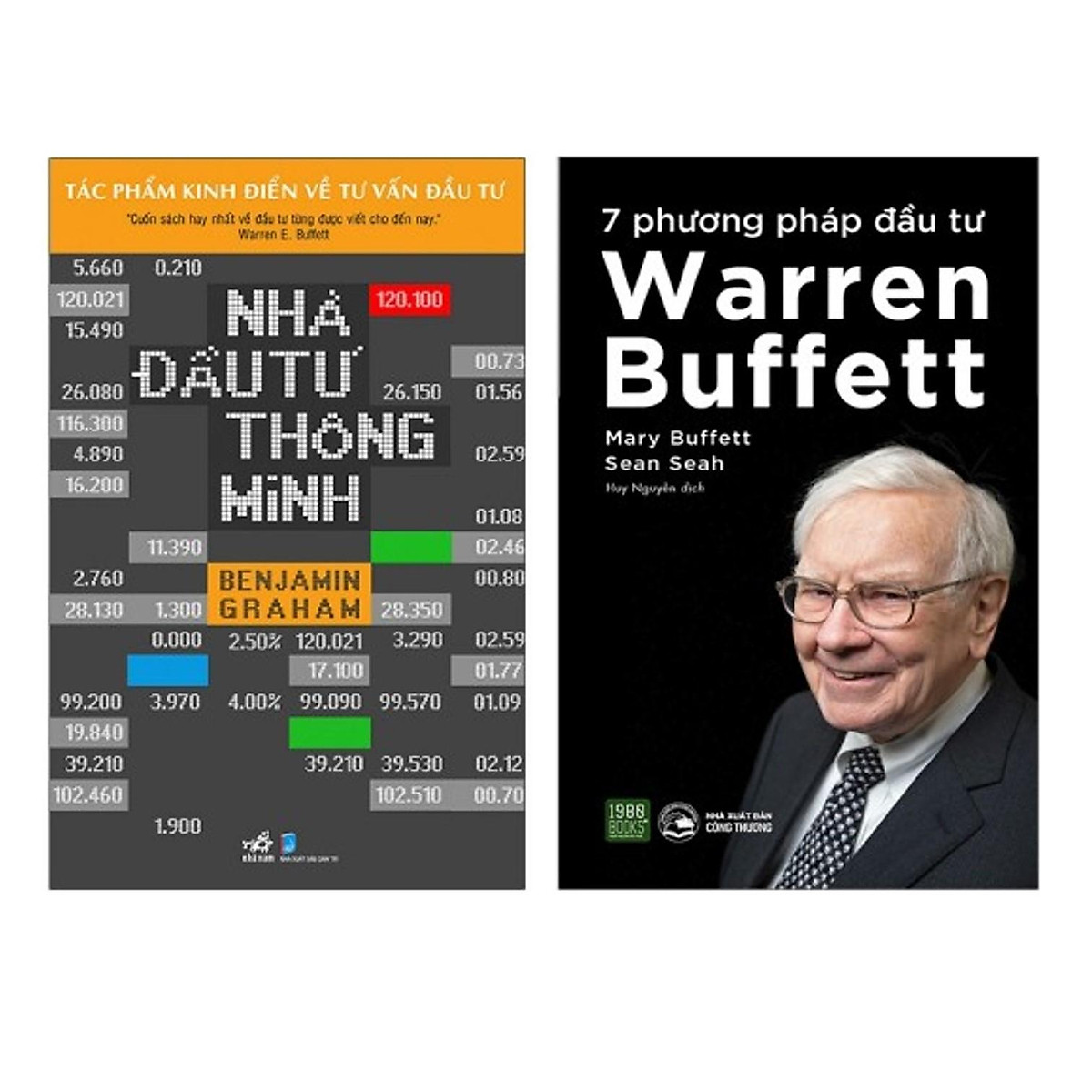 Combo Đầu Tư Thông Minh: Nhà Đầu Tư Thông Minh + 7 Phương Pháp Đầu Tư Warren Buffet