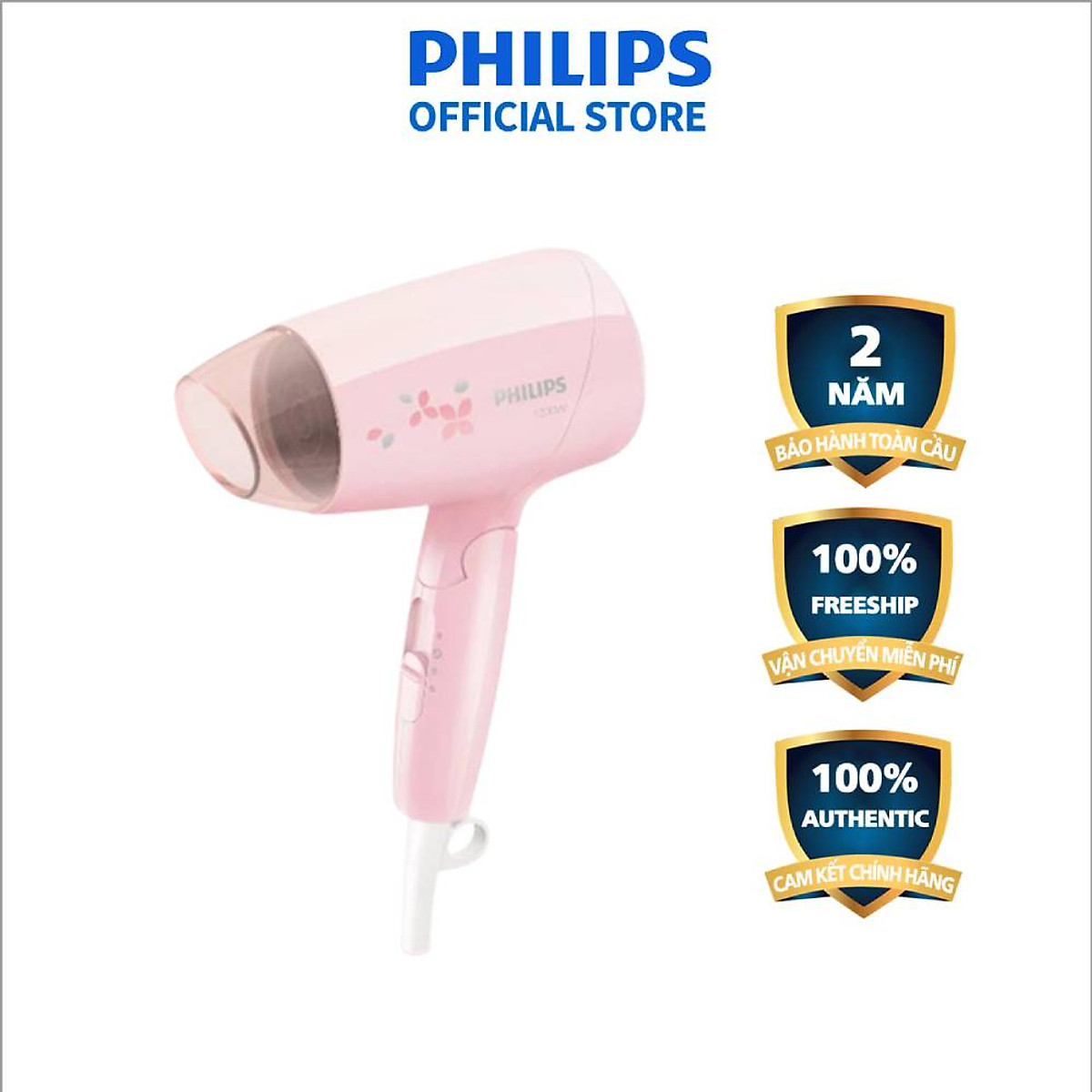 Máy Sấy tóc Philips - HP8108/00 - Dễ dàng sấy - Tạo nhiều kiểu tóc - Chính hãng
