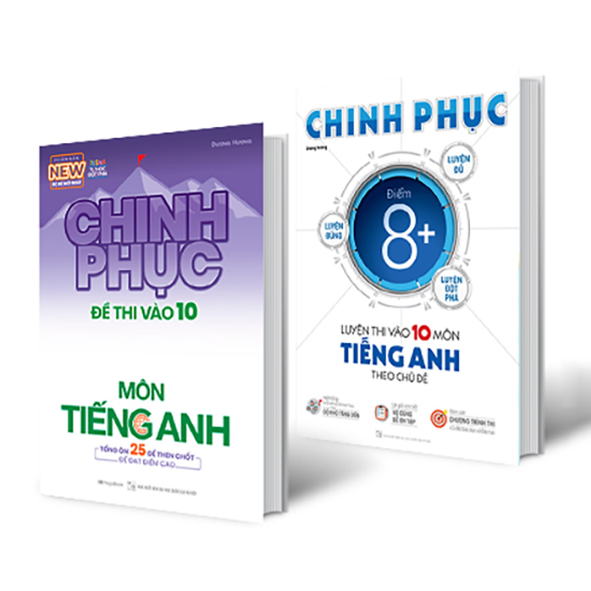 Combo 2 Cuốn: Chinh Phục Toàn Diện MônTiếng Anh Kỳ Thi Vào 10