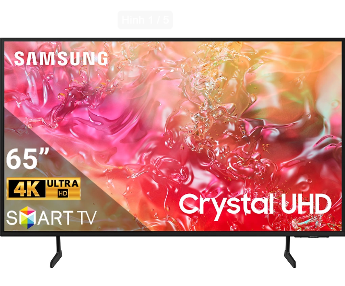 Smart Tivi Samsung 4K 65 inch UA65DU7000KXXV - Hàng chính hãng