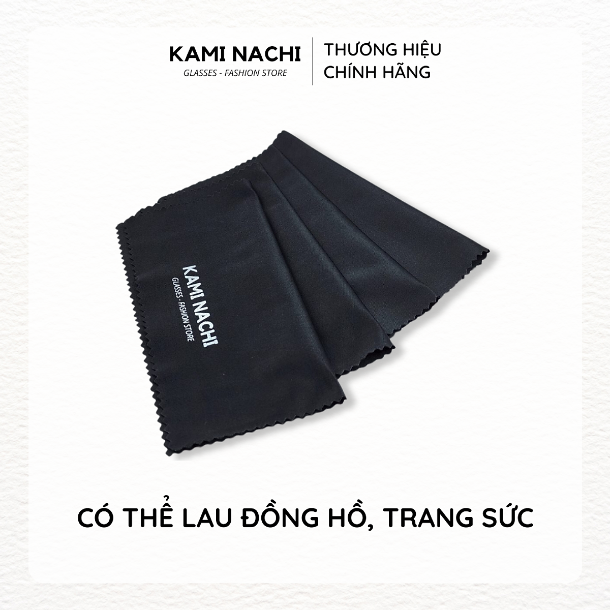 Khăn lau kính đa năng chuyên dụng KAMI NACHI loại đặc biệt - Lau mắt kính cận, mặt kính điện thoại