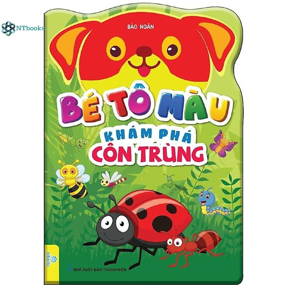 Tranh Tô Màu Côn Trùng Đẹp Dễ Thương Có Hình Mẫu