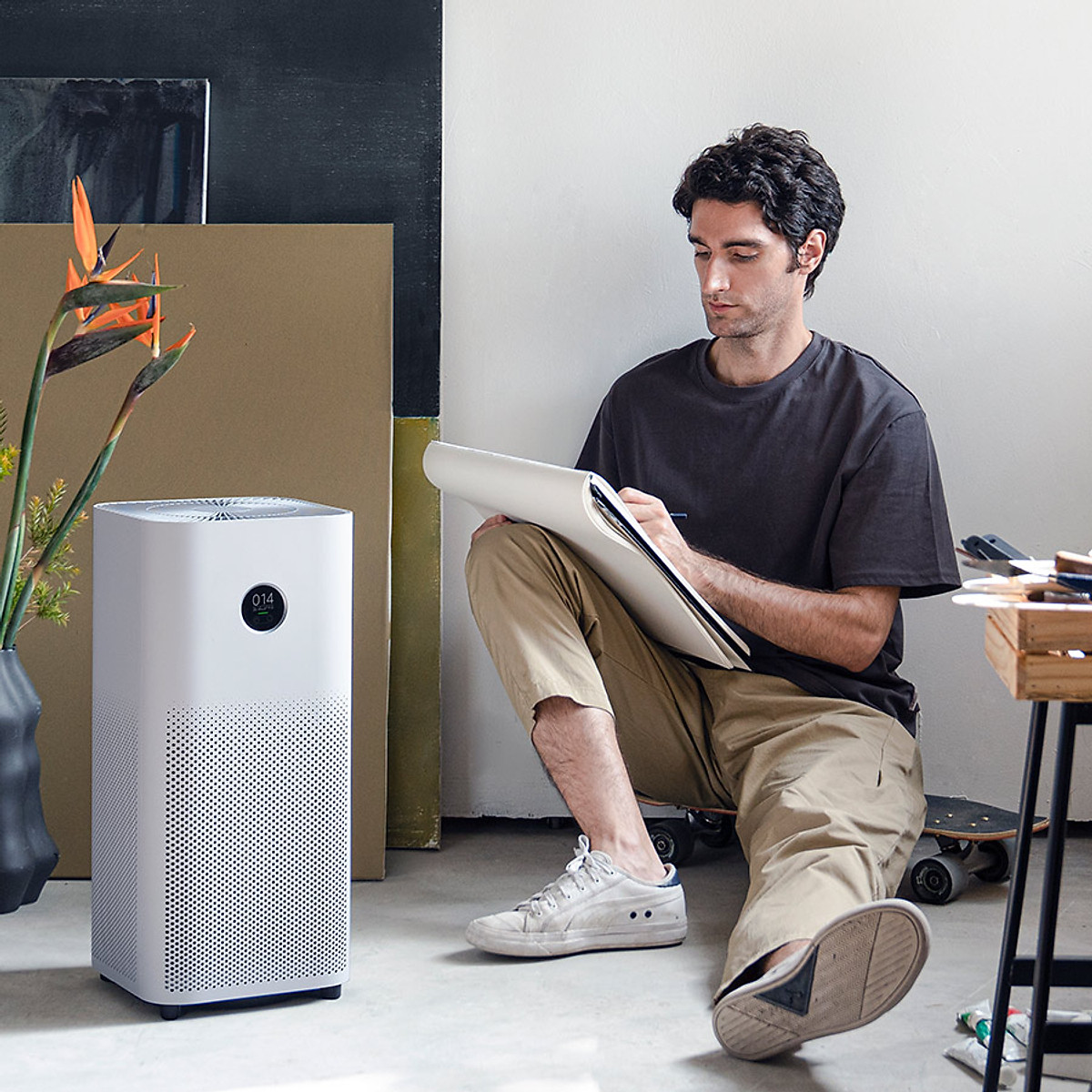 Máy Lọc Không Khí Xiaomi Mi Air Purifier 4 (BHR5096GL) - Hàng Chính Hãng