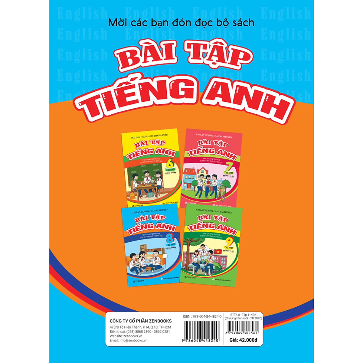 Bài Tập Tiếng Anh 8 Tập 1 - Không Đáp Án (Theo Chương Trình Mới Của Bộ GD&ĐT)