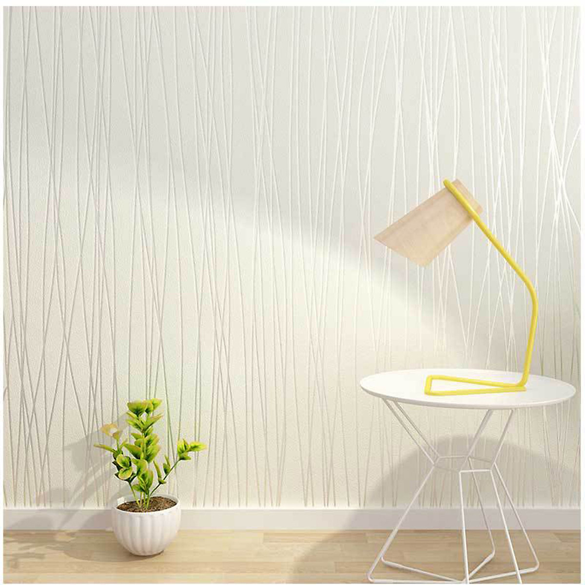 Mua Morden 3D Non-Woven Wallpaper Vertical Stripe Stickers for Bedroom  Living Room TV Background Home Decor