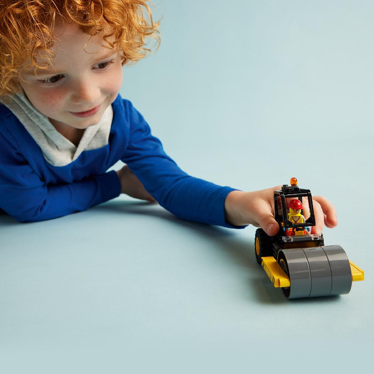 Đồ Chơi Lắp Ráp Xe Lu Công Trình LEGO CITY 60401 (78 chi tiết)